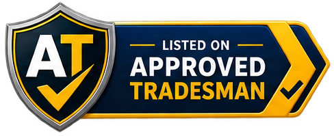 Arrow banner — Oakfield Home Services