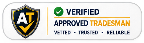 Inline badge with strapline — Oakfield Home Services
