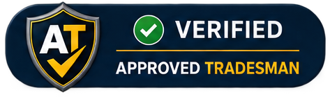 Inline navy verified badge