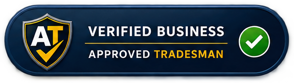 Navy verified pill — Oakfield Home Services